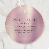 フェアリーウィングモーヴガウン | ラグジュアリーな埃っぽいピンクシェン フェイバータグ (裏面)