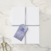 フェアリーウィングラベンダーガウン | パープルシェンありがとう ギフトタグ (より糸付き)