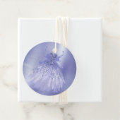 フェアリーウィングラベンダーガウン | 紫虹彩光沢 フェイバータグ (インサイチュ)