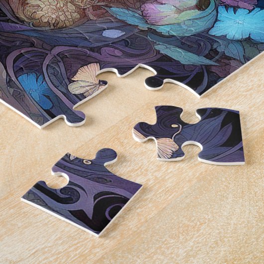 フェアリーウーマンファンタジーアート ジグソーパズル (側面)