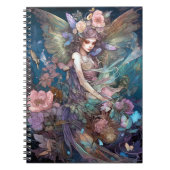 フェアリーウーマンファンタジーアート ノートブック (正面)