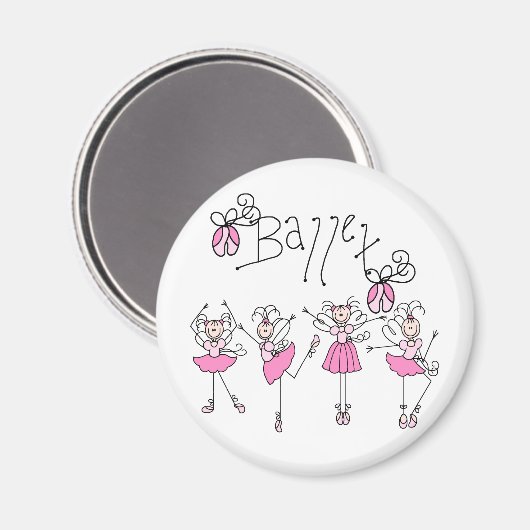 フェアリーエンジェルバレエ マグネット (正面/裏面)