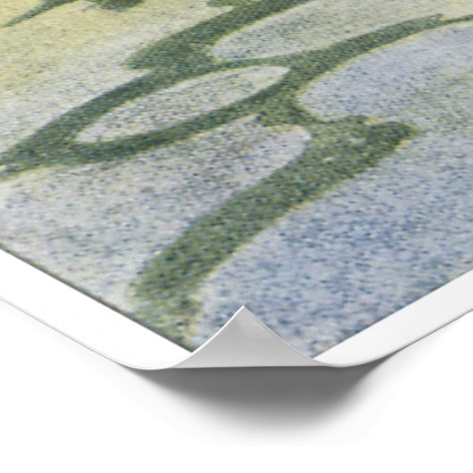 フェアリーオンザシーショアプリントバイワーウィックゴブル ポスター (角)