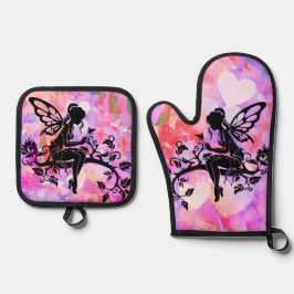 フェアリーオンフローリングブランチ 鍋つかみ&鍋敷きセット