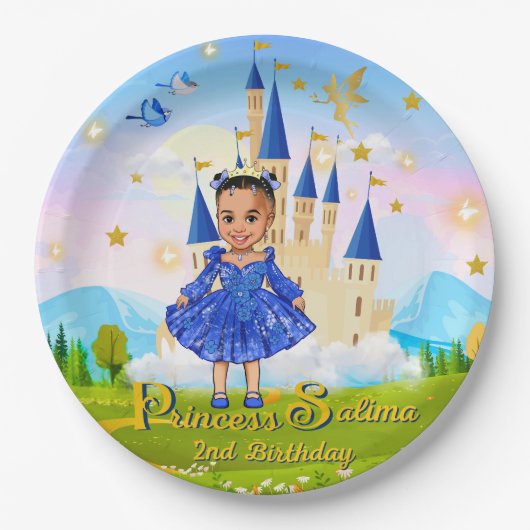 フェアリーカスタムプレート ペーパープレート (正面)