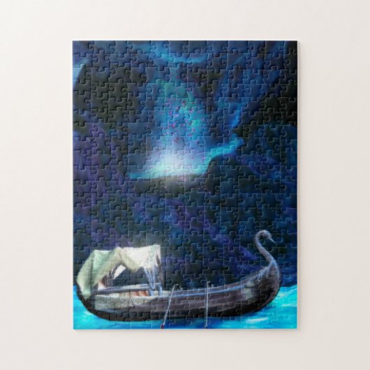 フェアリーカバーンファンタジーシーニックデジタルアートパズル ジグソーパズル (縦)