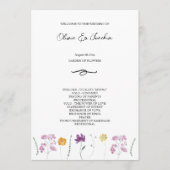 フェアリーカラフルガーデンウォーターカラーハンド絵を描ー プログラム (正面)