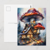 フェアリーカラフルビレッジ、ポストクロッシング ポストカード (正面/裏面)