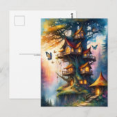 フェアリーカラフルビレッジ、ポストクロッシング ポストカード (正面/裏面)