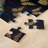 フェアリーカラフル蝶ファンタジーアート ジグソーパズル (側面)