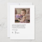 フェアリーガーデンの写真 サンキューカード (裏面)