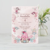 フェアリーガーデンカウトグリッターフェリーズアンドハウス 招待状 (スタンド正面)