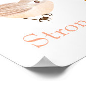 フェアリーガーデンキッズ肯定名前をカスタムするプリント ポスター (角)