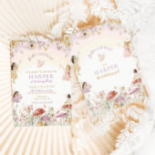 フェアリーガーデンバースデーパーティー 招待状