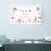 フェアリーガーデンフローラ誕生日 横断幕 (トレードショー)