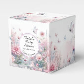 フェアリーガーデンベビーシャワー フェイバーボックス (正面サイド)