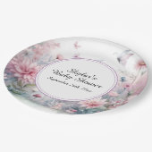 フェアリーガーデンベビーシャワー ペーパープレート (アングル)