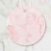 フェアリーガーデンボホーワイルドフラワー誕生日 フェイバータグ (裏面)