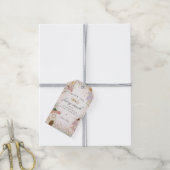 フェアリーガーデンラベル誕生日またはベビーシャワー ギフトタグ (より糸付き)