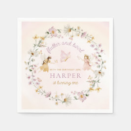 フェアリーガーデン誕生日 スタンダードカクテルナプキン