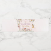 フェアリーガーデン誕生日 ペットボトルラベル (シングルラベル)