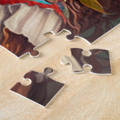 フェアリーガールファンタジーアートジグソーパズル ジグソーパズル (側面)