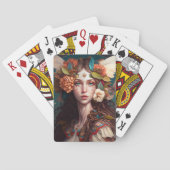 フェアリーガールファンタジーアートトランプ トランプ (裏面)