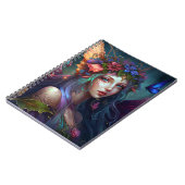 フェアリーガールファンタジーアートノート ノートブック (左側)