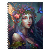 フェアリーガールファンタジーアートノート ノートブック (正面)