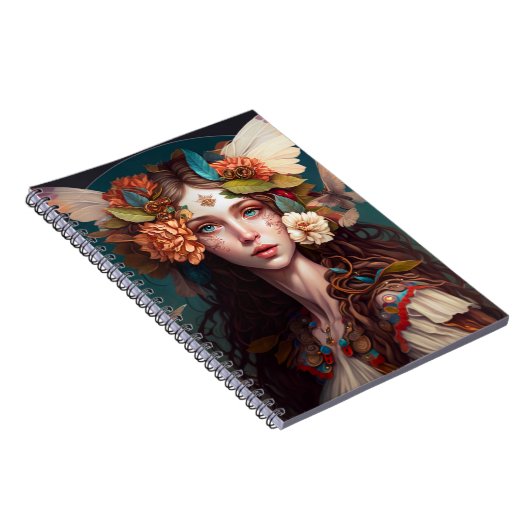 フェアリーガールファンタジーアートノート ノートブック (右側)
