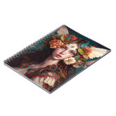 フェアリーガールファンタジーアートノート ノートブック (左側)