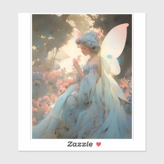フェアリーガールファンタジーアート シール (シート)
