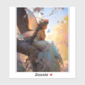 フェアリーガールファンタジーアート シール (シート)