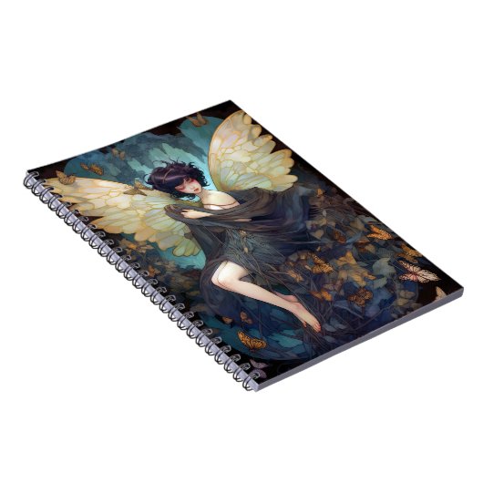 フェアリーガールファンタジーアート ノートブック (右側)