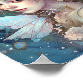 フェアリーガールファンタジーアート ポスター (角)