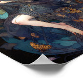 フェアリーガールファンタジーアート ポスター (角)