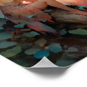 フェアリーガールファンタジーアート ポスター (角)