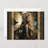 フェアリーガールファンタジーアート ポストカード (正面/裏面)