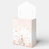 フェアリーガールレインボー魔法ティーポット誕生日 フェイバーボックス (オープン)