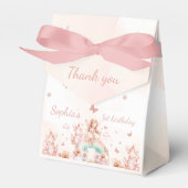 フェアリーガールレインボー魔法ティーポット誕生日 フェイバーボックス (正面サイド)