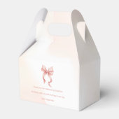 フェアリーガールレインボー魔法ティーポット誕生日 フェイバーボックス (裏面サイド)