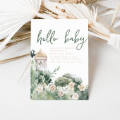 フェアリーキャッスルファンタジーベビーシャワー招待状 招待状