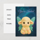 フェアリークリッター™ フェアリーラム 招待状 (正面/裏面)