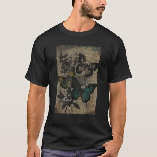 フェアリーグランジコアエステティックコテージコアゴシック Tシャツ (正面)