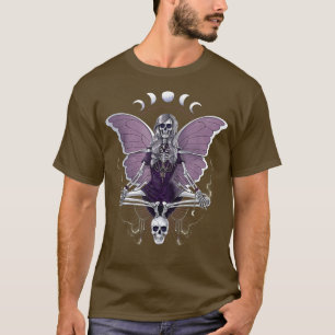 フェアリーグランジコアティティックゴシックSkeleton B Tシャツ