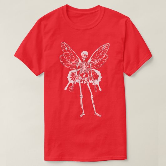 フェアリーグランジスケルトンエンジェルコテージコアフェアヤコア Tシャツ (デザイン正面)