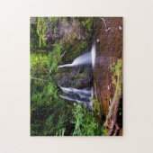 フェアリーグレンウォーターフォールローズマーキージグソーパズル ジグソーパズル (縦)