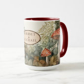 フェアリーコアマッシュルームカスタムゴブリンコアのデコールギフト マグカップ (正面右)