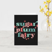 フェアリーコア シュガープラム フェアリー タイグラフィー アート T シャツ カード (黄色い花)