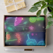 フェアリーコア – 蝶の花とキノコ 薄葉紙 (ギフト)